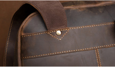 Mochila de Cuero para Hombre - Viajes y Negocios - Image 17