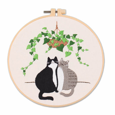 Kit Completo de Bordado Gato - Material DIY para Principiantes - Image 10