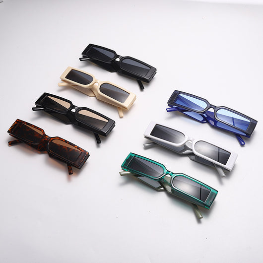 Gafas de Sol Hip-hop con Montura Pequeña y Cristales Diamantados para Hombre y Mujer - Image 12