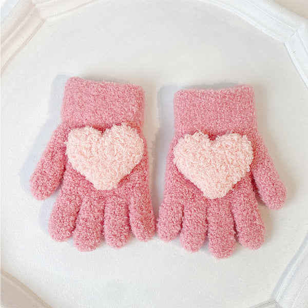 Guantes Infantiles Pure Color Love - Abrigo y Protección contra el Frío - Image 3