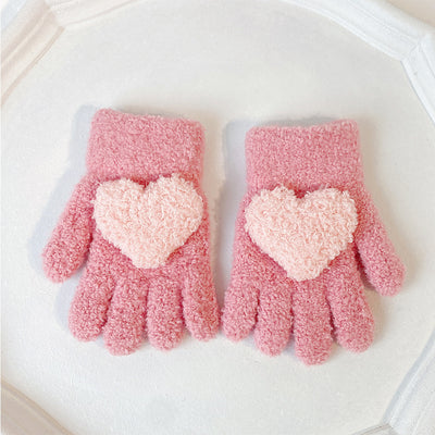Guantes Infantiles Pure Color Love - Abrigo y Protección contra el Frío - Image 3