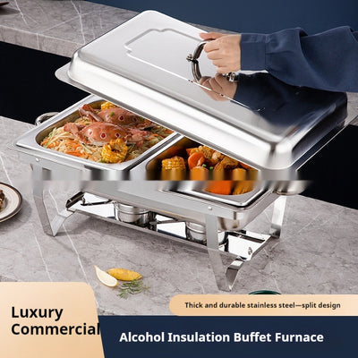 Estufa Buffet de Acero Inoxidable Reforzado - Image 10