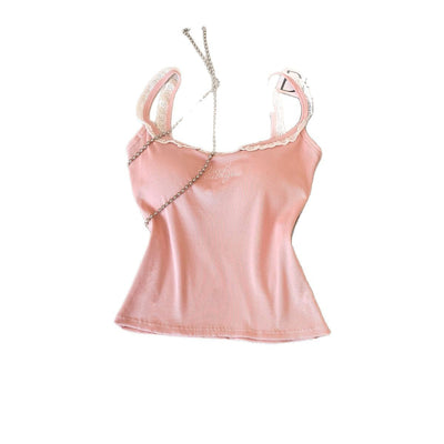 Camiseta de Encaje con Realce de Busto para Mujer - Image 5