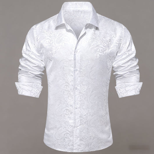 Camisa Casual Deportiva Holgada con Solapa para Hombre - Image 13