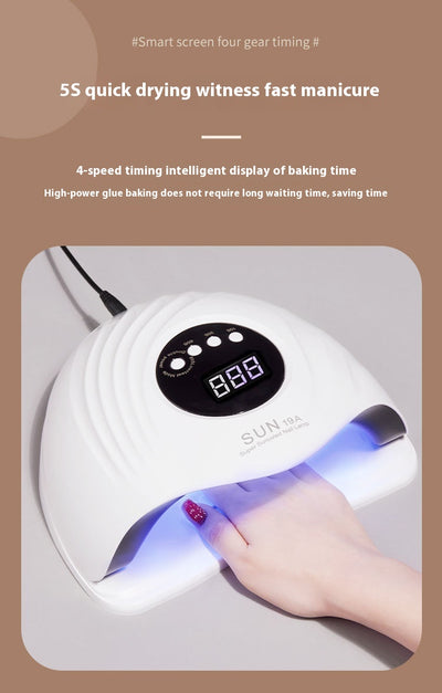 Lámpara UV de Secado Rápido para Manicura Profesional - Image 6