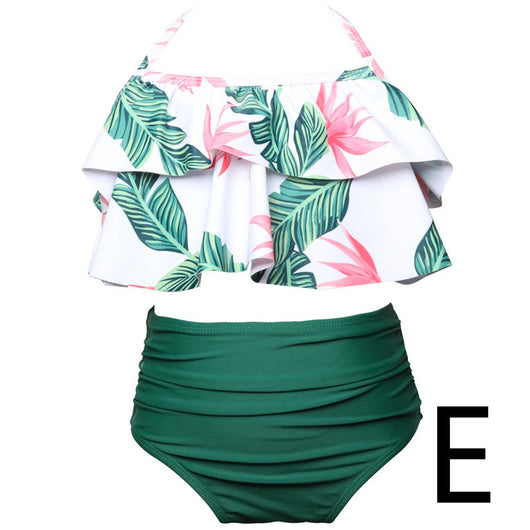 Traje de Baño Coordinado Familia - Bikini Dividido Moderno y Elegante - Image 5