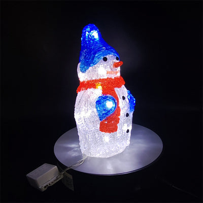 Decoración Navideña de Muñeco de Nieve en Acrílico y Resina Epoxi para Ventanas - Image 21