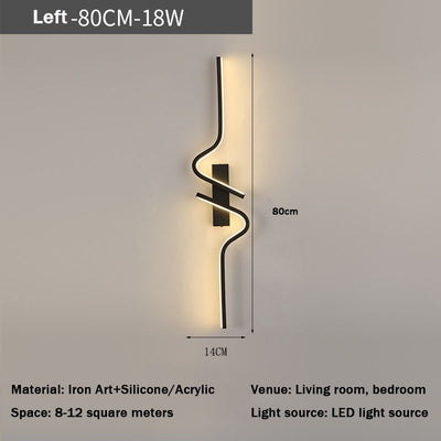 Lámpara de Pared Minimalista para Dormitorio - Diseño Moderno - Image 12