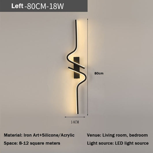 Lámpara de Pared Minimalista para Dormitorio - Diseño Moderno - Image 12