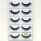 Set de 5 Pares de Pestañas Postizas 3D Voluminosas y Rizadas