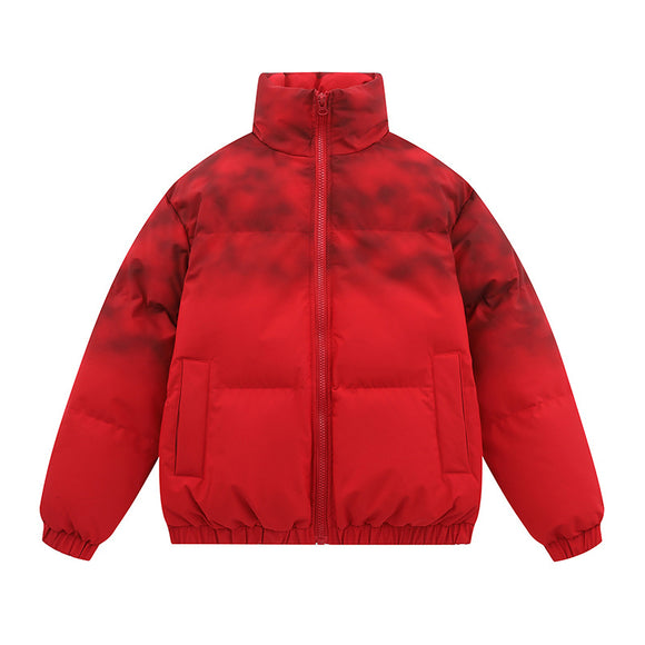 Abrigo Casual Degradado de Algodón para Hombre - Estilo Moderno
