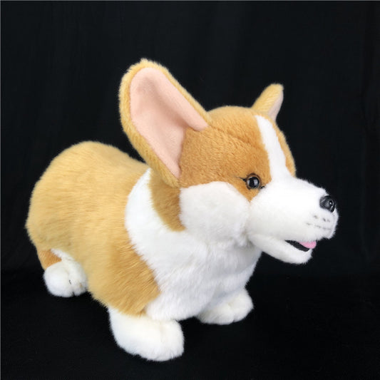 Peluche Corgi Adorable - Perrito de Simulación Realista para Niños