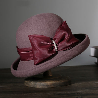 Gorro Balde Retro de Lana - Estilo Versátil para Otoño e Invierno - Image 4