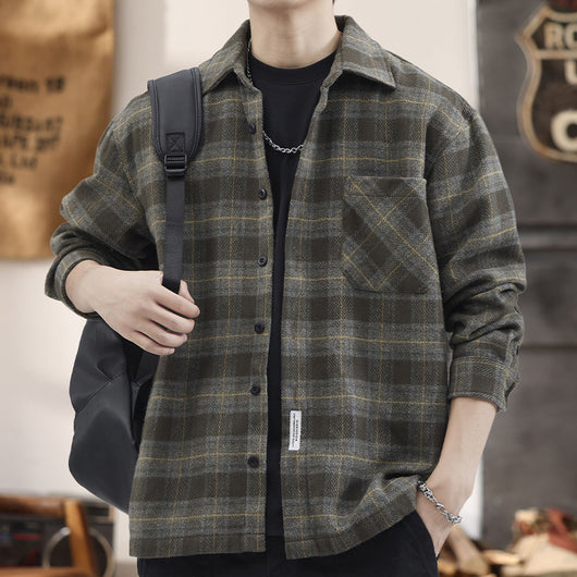 Camisa Suéter Holgada de Manga Larga para Otoño e Invierno - Resistente a Manchas - Image 7