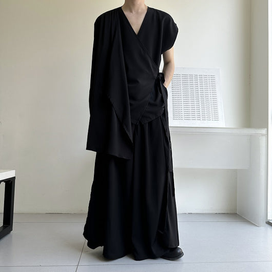 Blusa Minimalista Holgada sin Tirantes para Hombre y Mujer - Image 2