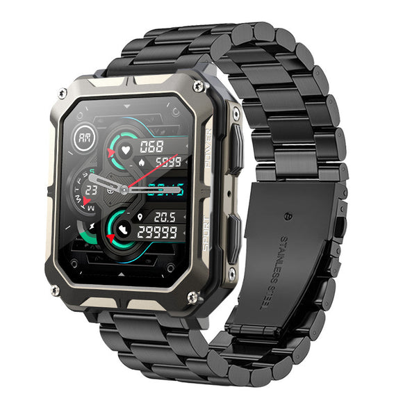 Reloj Inteligente Deportivo Resistente al Agua con Llamadas Bluetooth