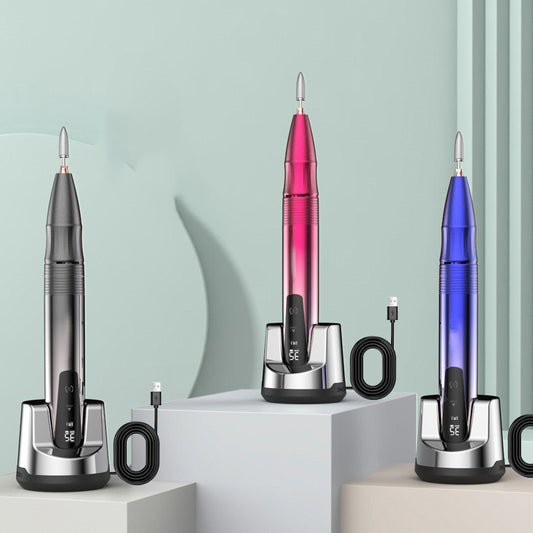 Herramienta Portátil USB para Pulido y Transferencia de Esmalte de Uñas