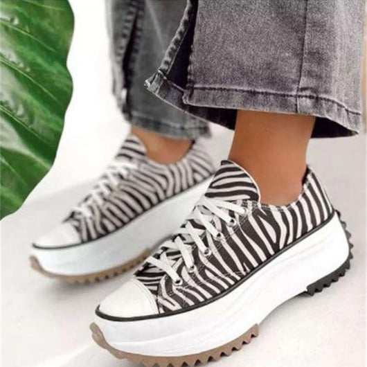 Zapatillas de Lona con Plataforma para Mujer - Image 6