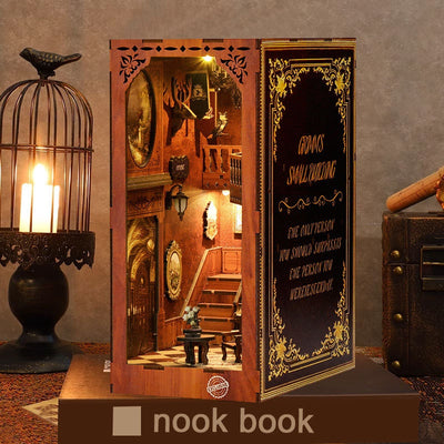 Soporte Decorativo 3D para Libros - Diseño Cabaña DIY - Image 7