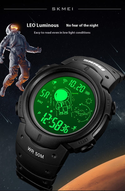 Reloj Deportivo Inteligente Astronauta para Estudiantes de Secundaria - Image 16