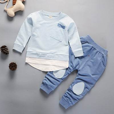 Conjunto Infantil Coreano: Suéter y Pantalones Dos Piezas - Image 11