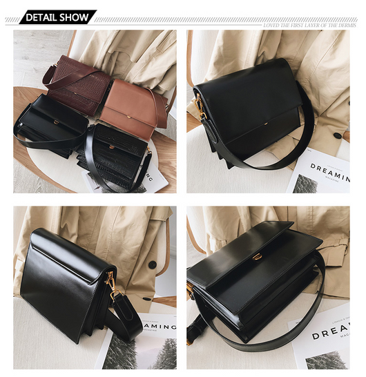 Bolso Tote de Cuero PU para Mujer - Bolsa Elegante de Hombro - Image 12