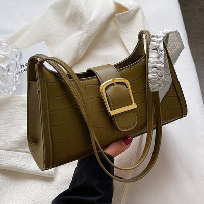Bolso Bandolera Minimalista de Diseño Exclusivo - Bolsa Baguette de Moda Versátil - Image 16
