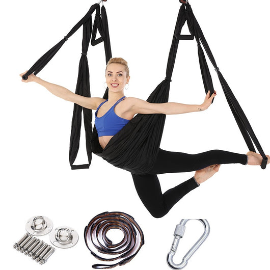 Hamaca de Yoga Aéreo Completa con 6 Asas - Soporte Máximo sin Elasticidad - Image 10
