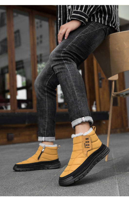 Botas de Invierno Impermeables Antideslizantes para Hombre Talla Grande - Image 10