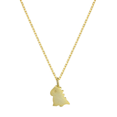 Collar de Plata Esterlina con Dinosaurio Adorable - Image 6