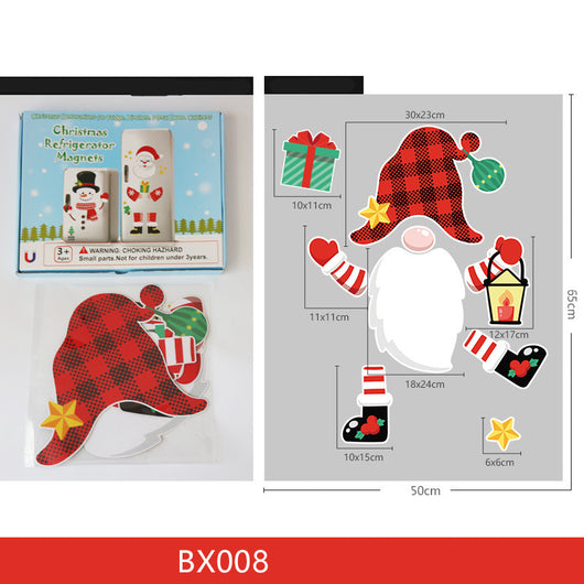 Imán Navideño Muñeco de Nieve Adorable para Refrigerador - Image 4