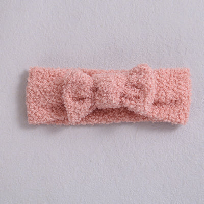 Diadema Elástica para Bebé con Moño - Fleece Suave - Image 9