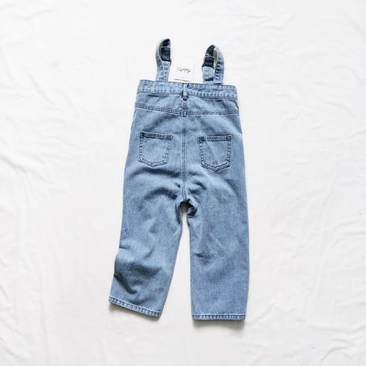 Jeans Anchos de Cintura Alta Estilo Coreano con Tiras - Image 22