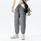 Pantalones Cuadros Blanco y Negro Estilo Hong Kong Unisex