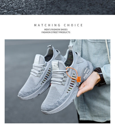 Zapatos Deportivos Casuales Transpirables para Hombre Talla Grande - Image 12