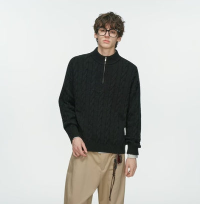 Suéter de Cuello Alto Casual para Hombre - Diseño Moderno y Versátil - Image 11