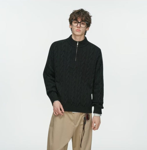 Suéter de Cuello Alto Casual para Hombre - Diseño Moderno y Versátil - Image 11
