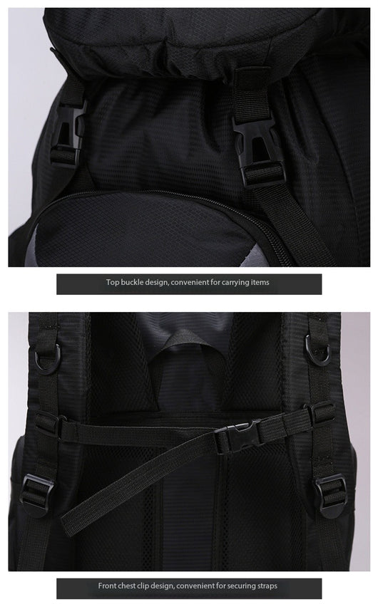 Mochila de Senderismo 90L XIYAHU - Resistente al Agua para Trekking y Acampada - Image 45