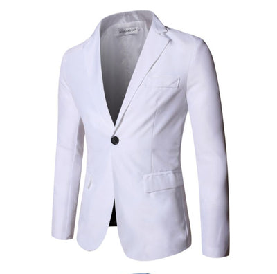 Traje Casual Slim Fit Otoño - Blazer Juvenil Elegante Hombre - Image 6