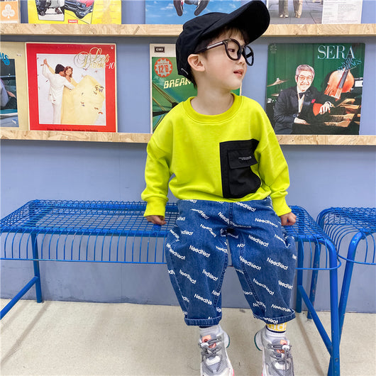 Suéter de trabajo con bolsillos para niños - Colección otoño - Image 15