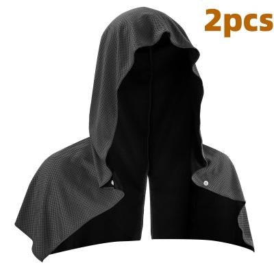 Toalla Deportiva Refrigerante con Capucha en U - Protección Solar para Playa, Gym y Yoga - Image 10