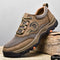 Zapatillas Deportivas Outdoor Talla Grande para Hombre en Cuero Premium