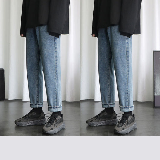 Jeans Rectos Holgados Retro para Hombre - Image 2