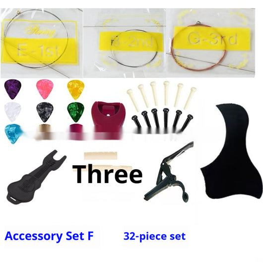 Kit Completo de Accesorios para Guitarra - Púas, Cuerdas y Estuche - Image 24