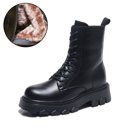 Botas Martin para Mujer con Forro de Felpa - Suela Gruesa Invierno - Image 7