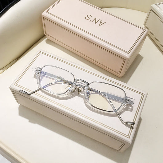 Gafas de Sol Semimontadura con Cadena - Diseño Cóncavo Trendy - Image 5