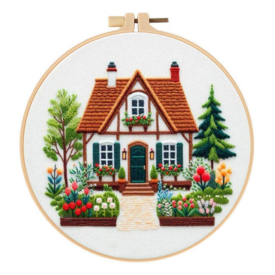 Kit Completo de Bordado Cottage Garden - Image 2