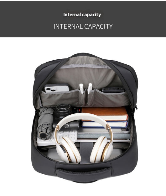 Mochila de Negocios Impermeable para Viajeros Profesionales - Image 12