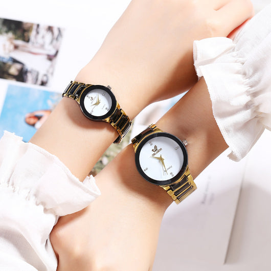 Reloj Casual para Mujer con Cristales y Pulsera de Acero - Image 10