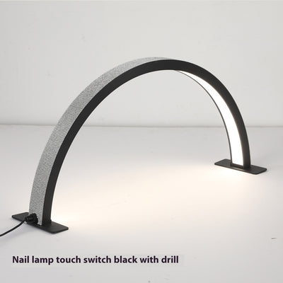 Lámpara de Escritorio Arc Semiluna para Uñas con Luz Cálida - Image 5
